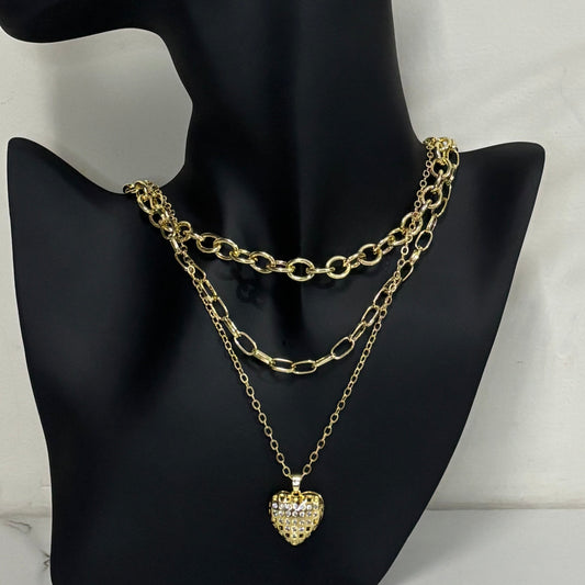 Triple Grace Necklace