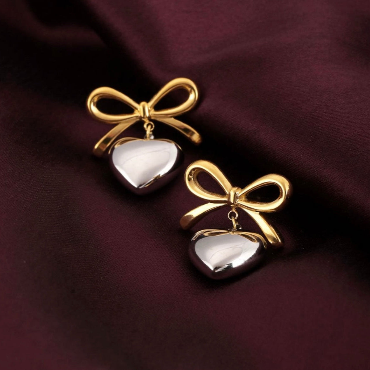Amour Knot Earrings