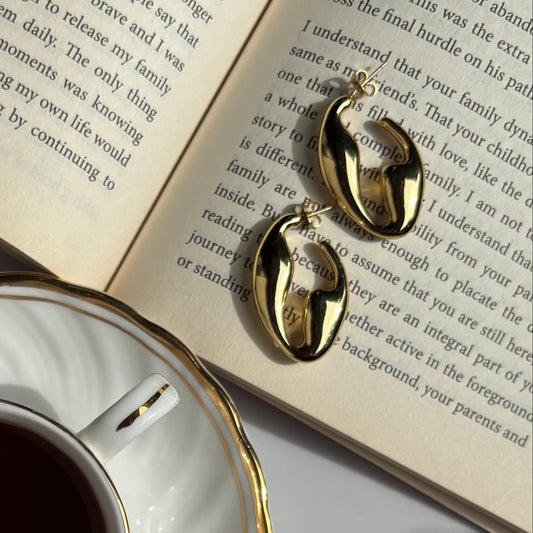 Espresso Statement Earrings