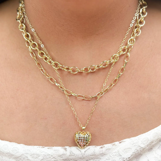 Triple Grace Necklace