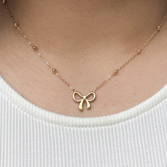 Mini Bow Necklace