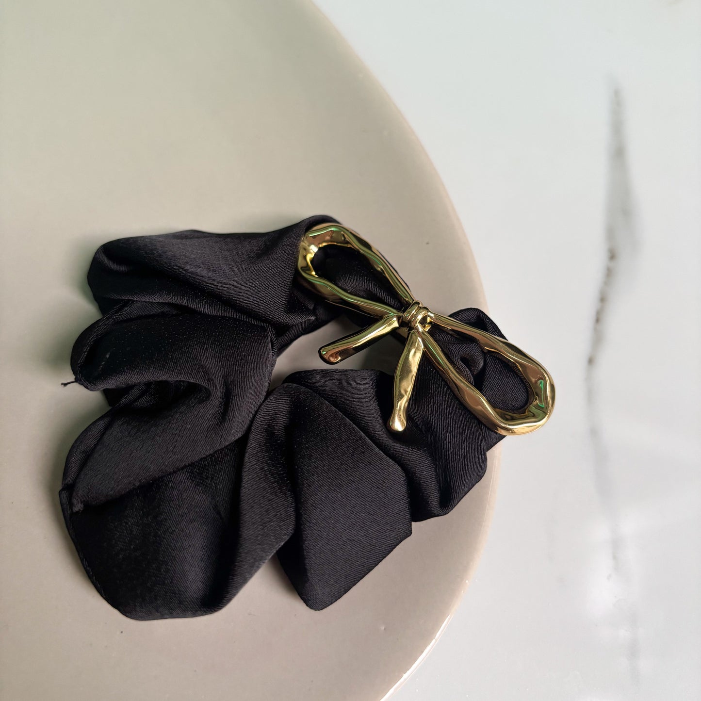 Boujee Bow Scrunchie