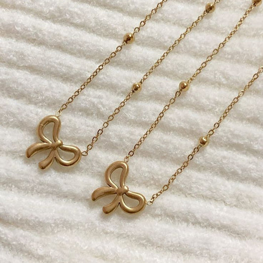 Mini Bow Necklace